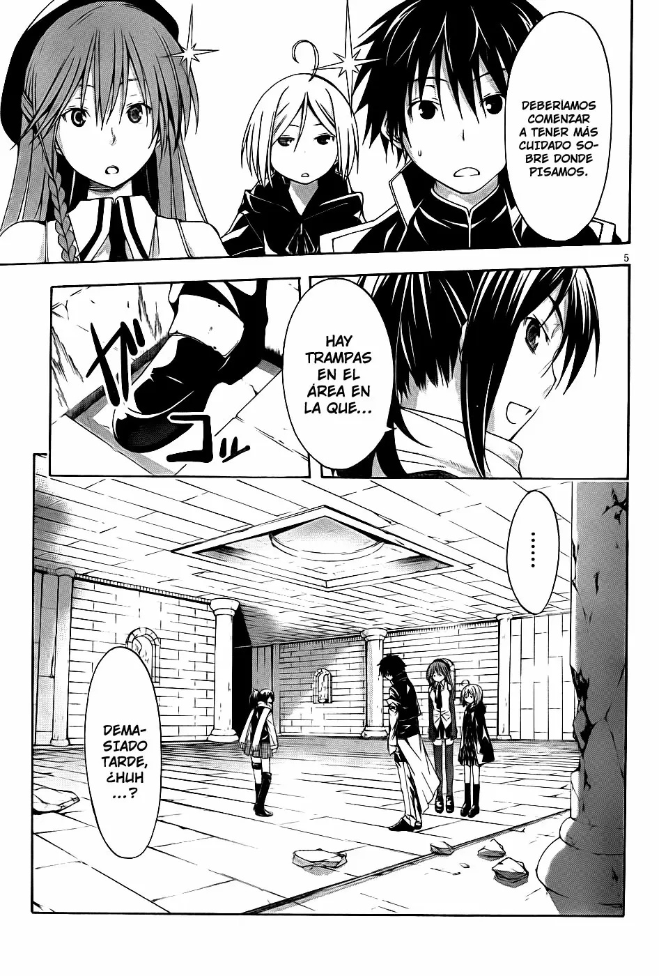 Trinity Seven capítulo 8, página 6