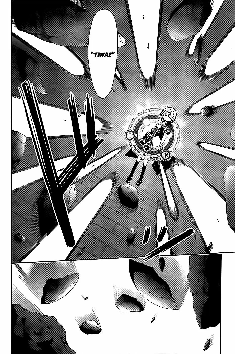 Trinity Seven capítulo 8, página 9