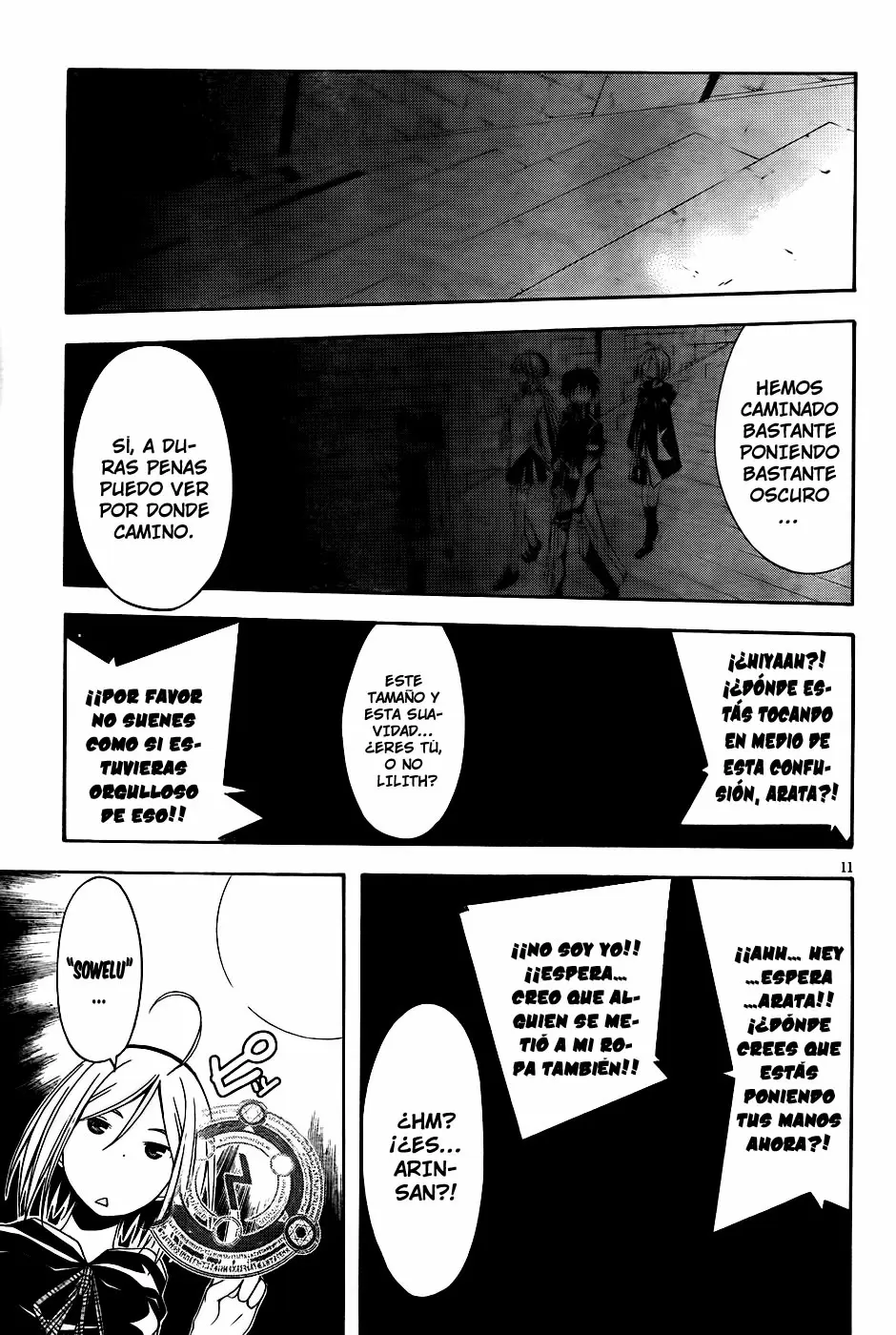 Trinity Seven capítulo 8, página 12