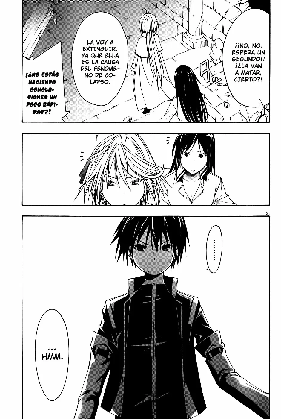 Trinity Seven capítulo 8, página 22