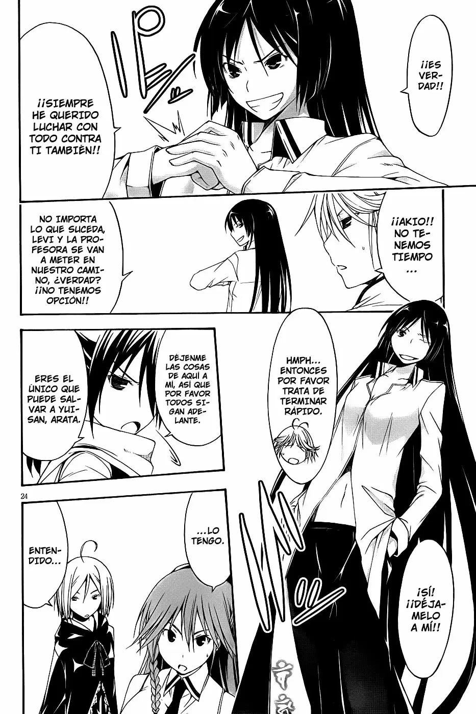 Trinity Seven capítulo 8, página 25