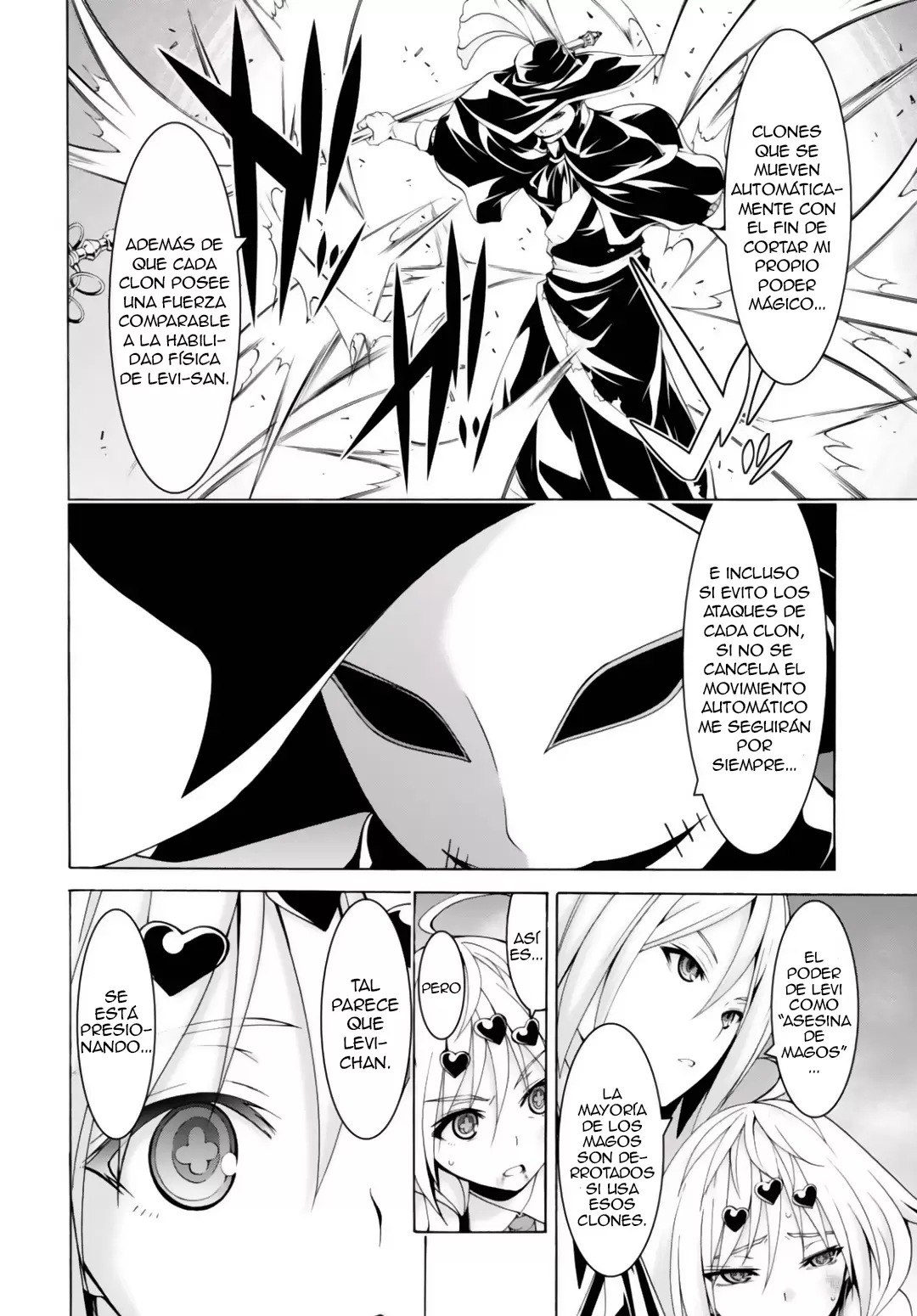 Trinity Seven capítulo 80, página 9