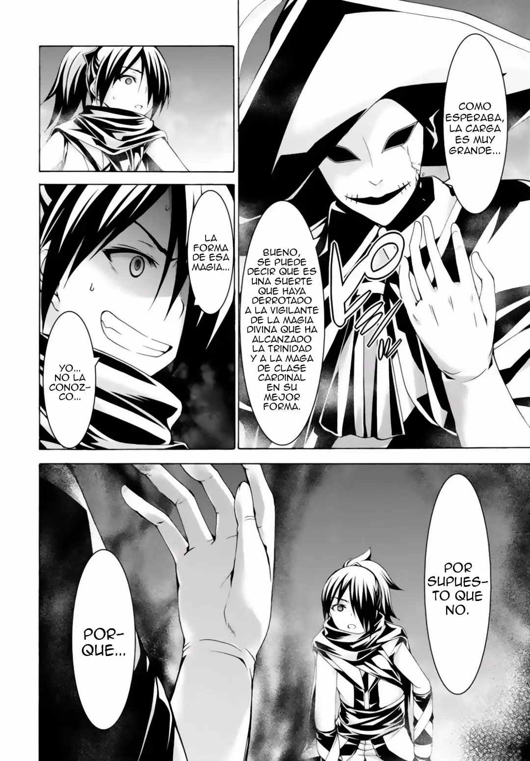 Trinity Seven capítulo 80, página 15