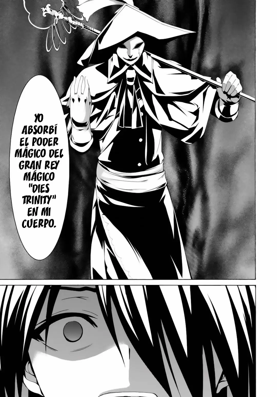 Trinity Seven capítulo 80, página 16
