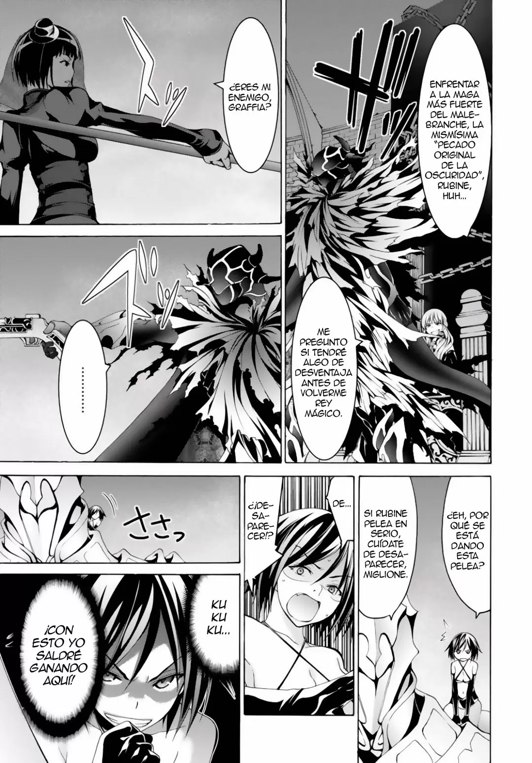 Trinity Seven capítulo 80, página 20