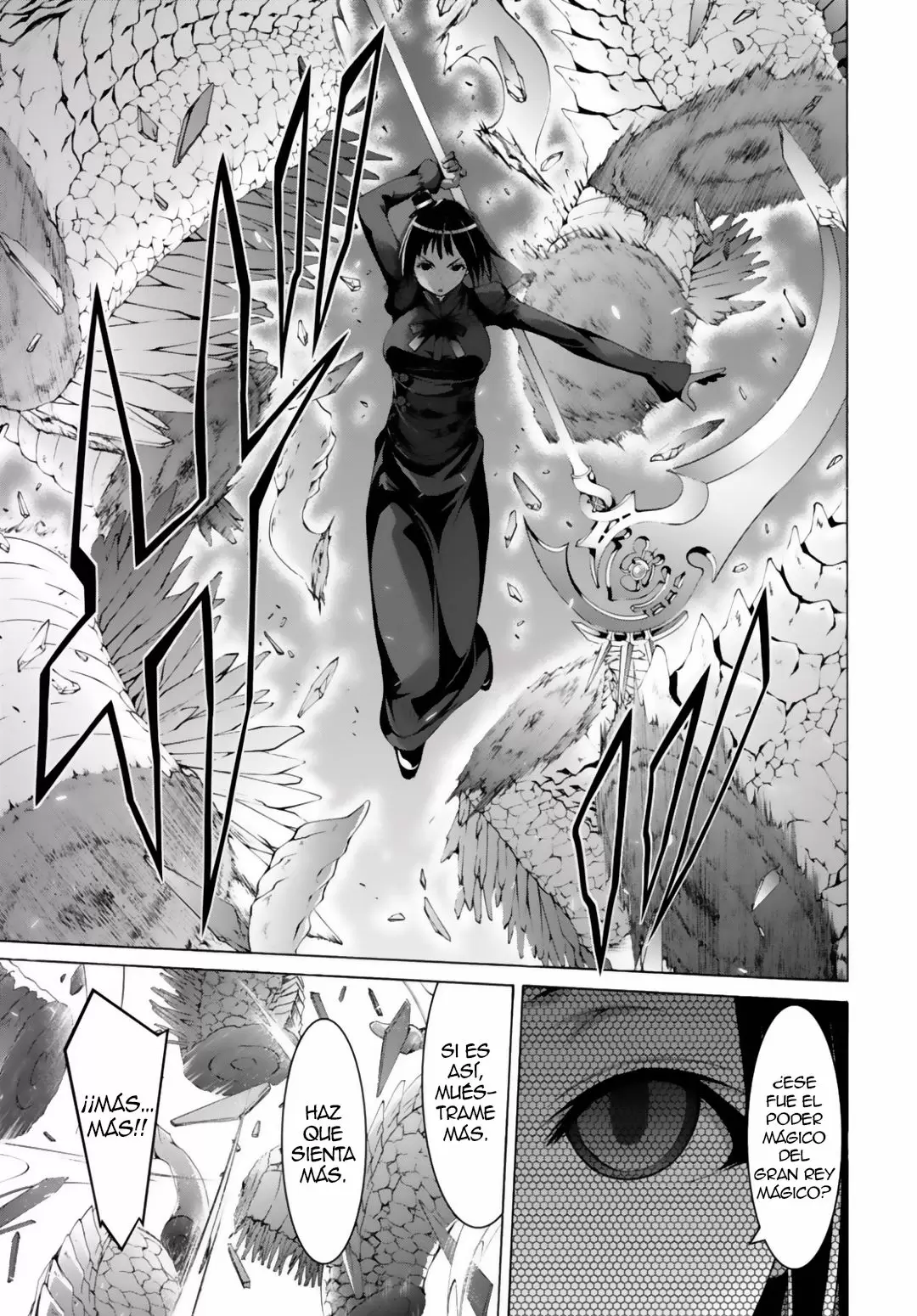 Trinity Seven capítulo 80, página 22