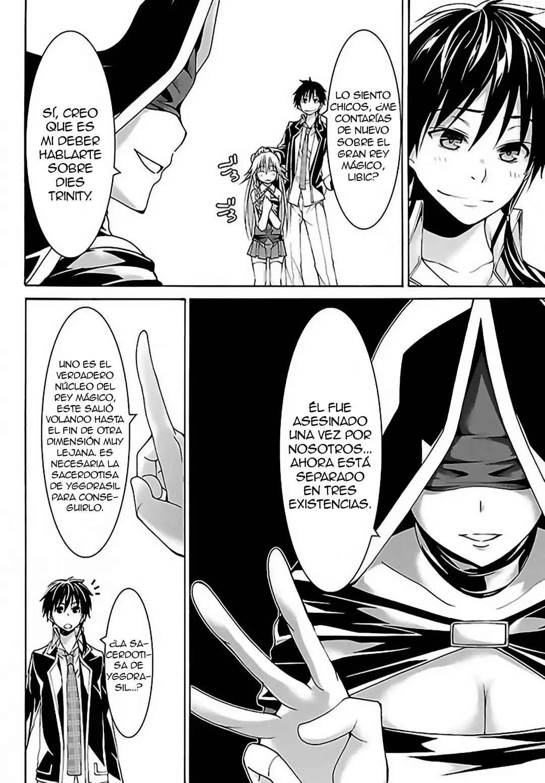 Trinity Seven capítulo 81, página 19