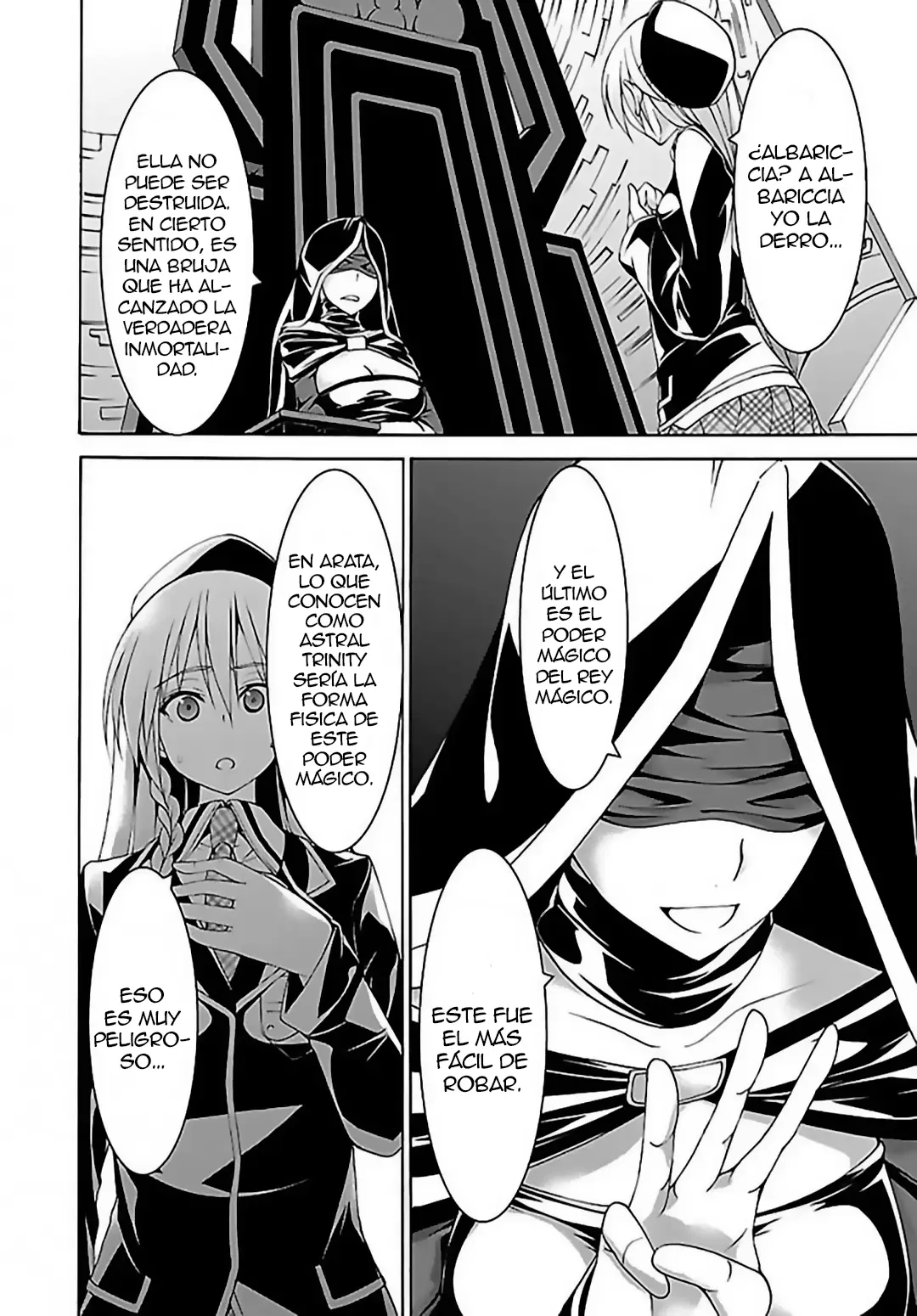 Trinity Seven capítulo 81, página 21