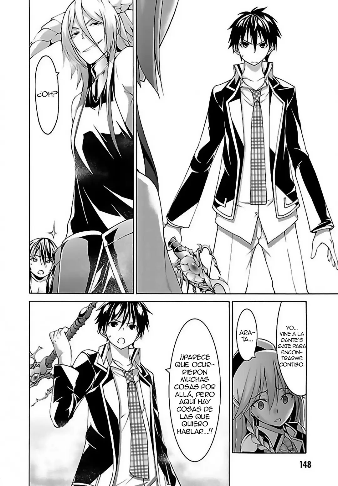 Trinity Seven capítulo 82, página 17