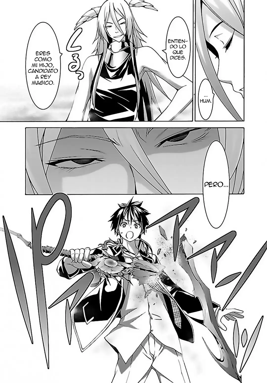 Trinity Seven capítulo 82, página 18