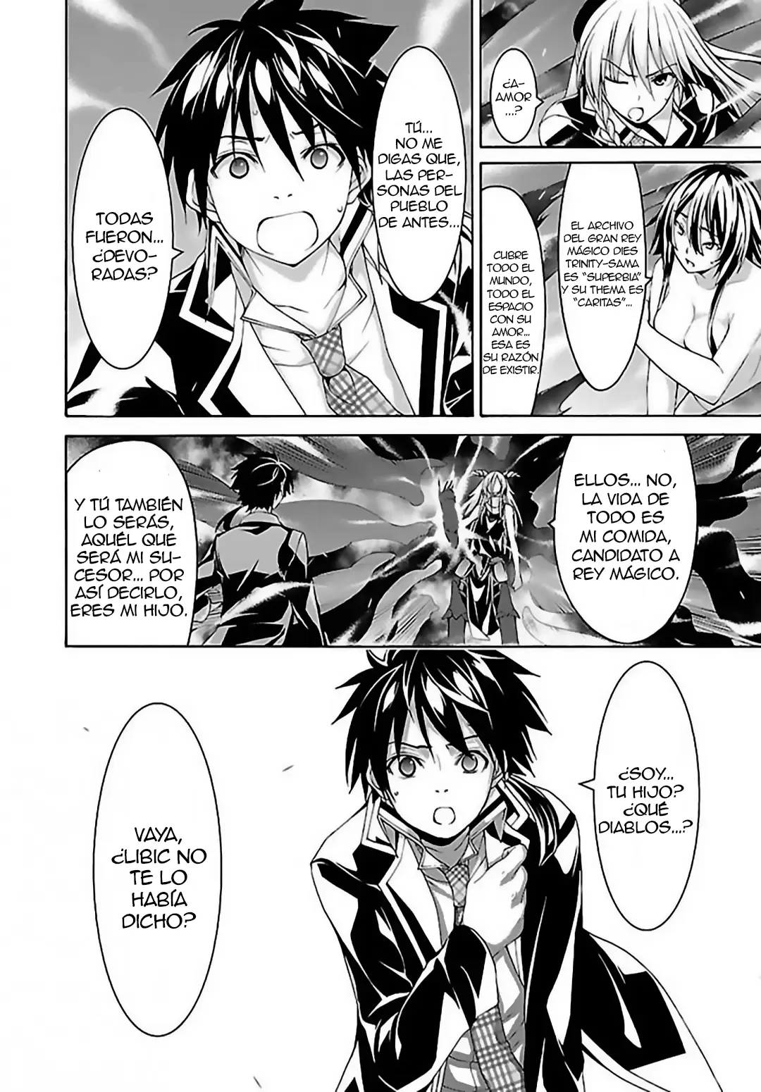 Trinity Seven capítulo 82, página 28