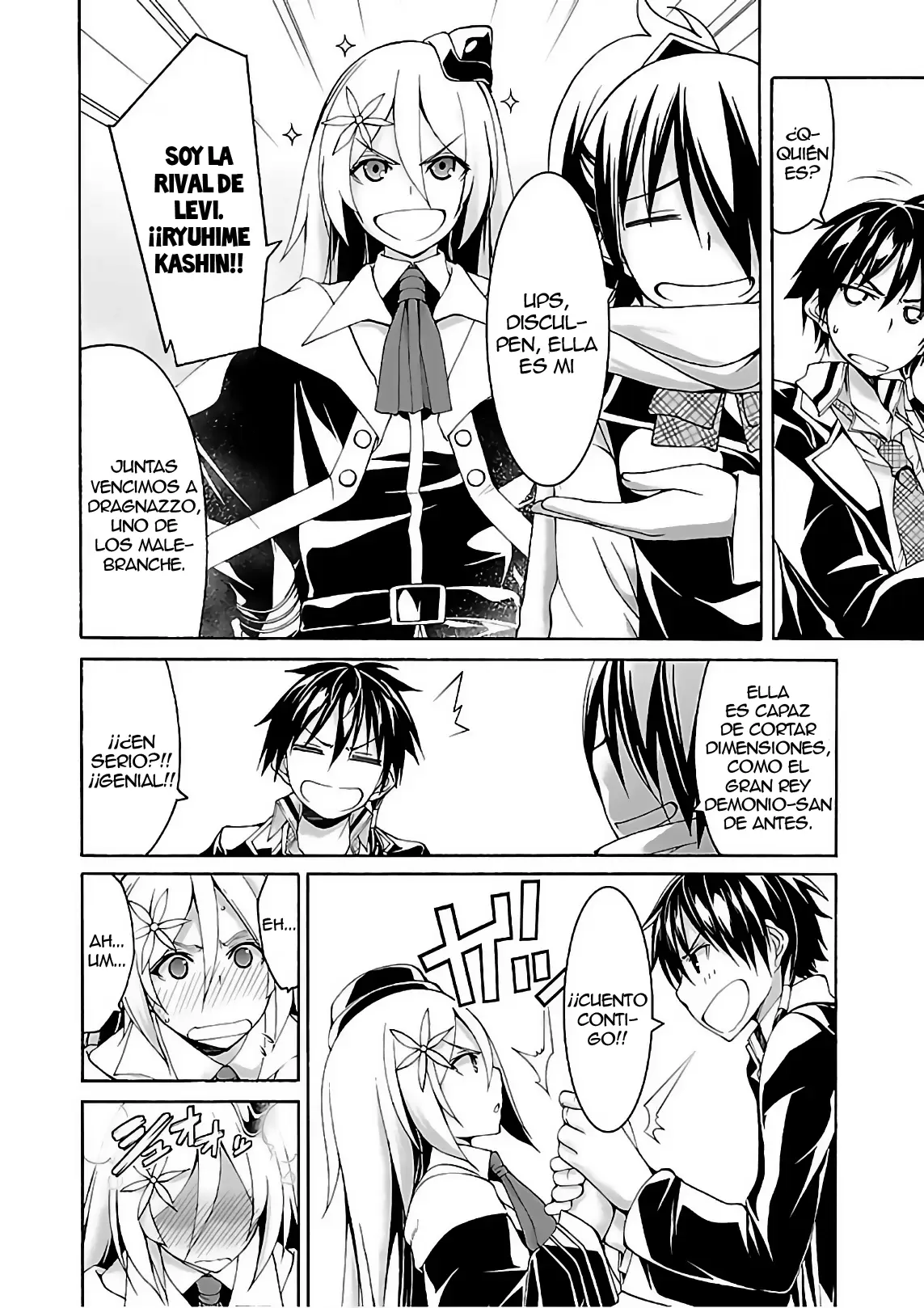 Trinity Seven capítulo 84, página 5