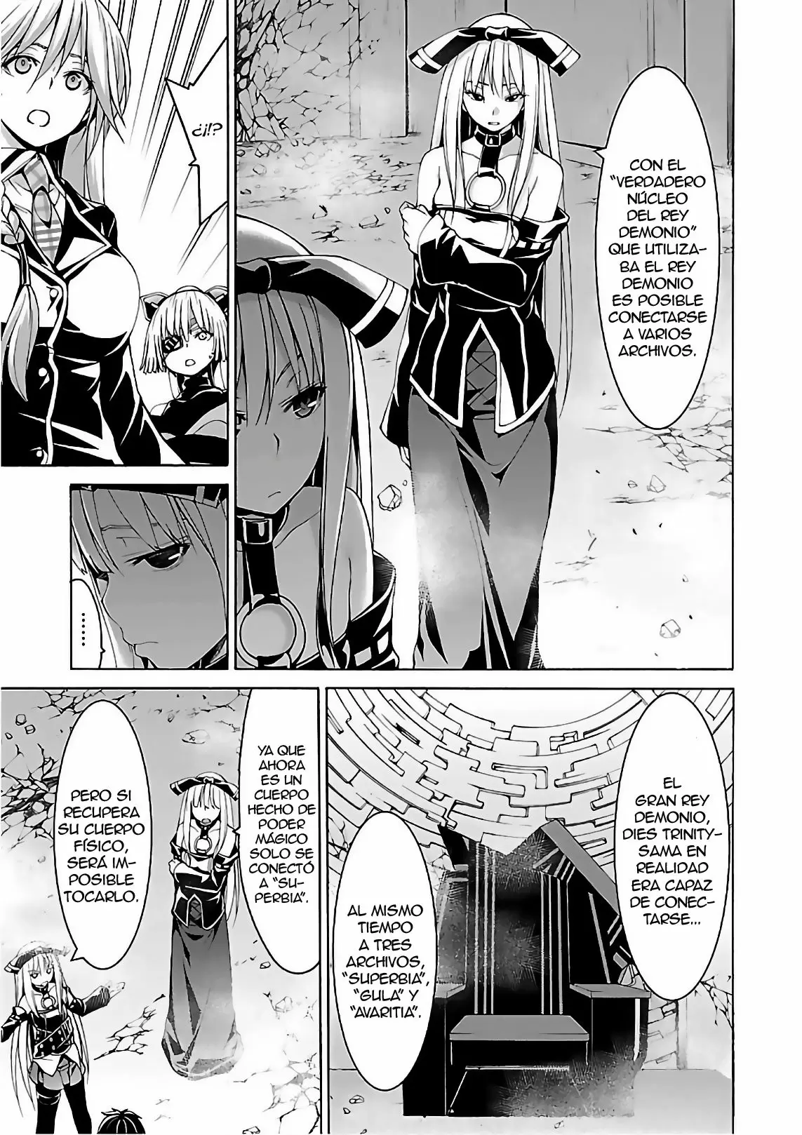Trinity Seven capítulo 84, página 8