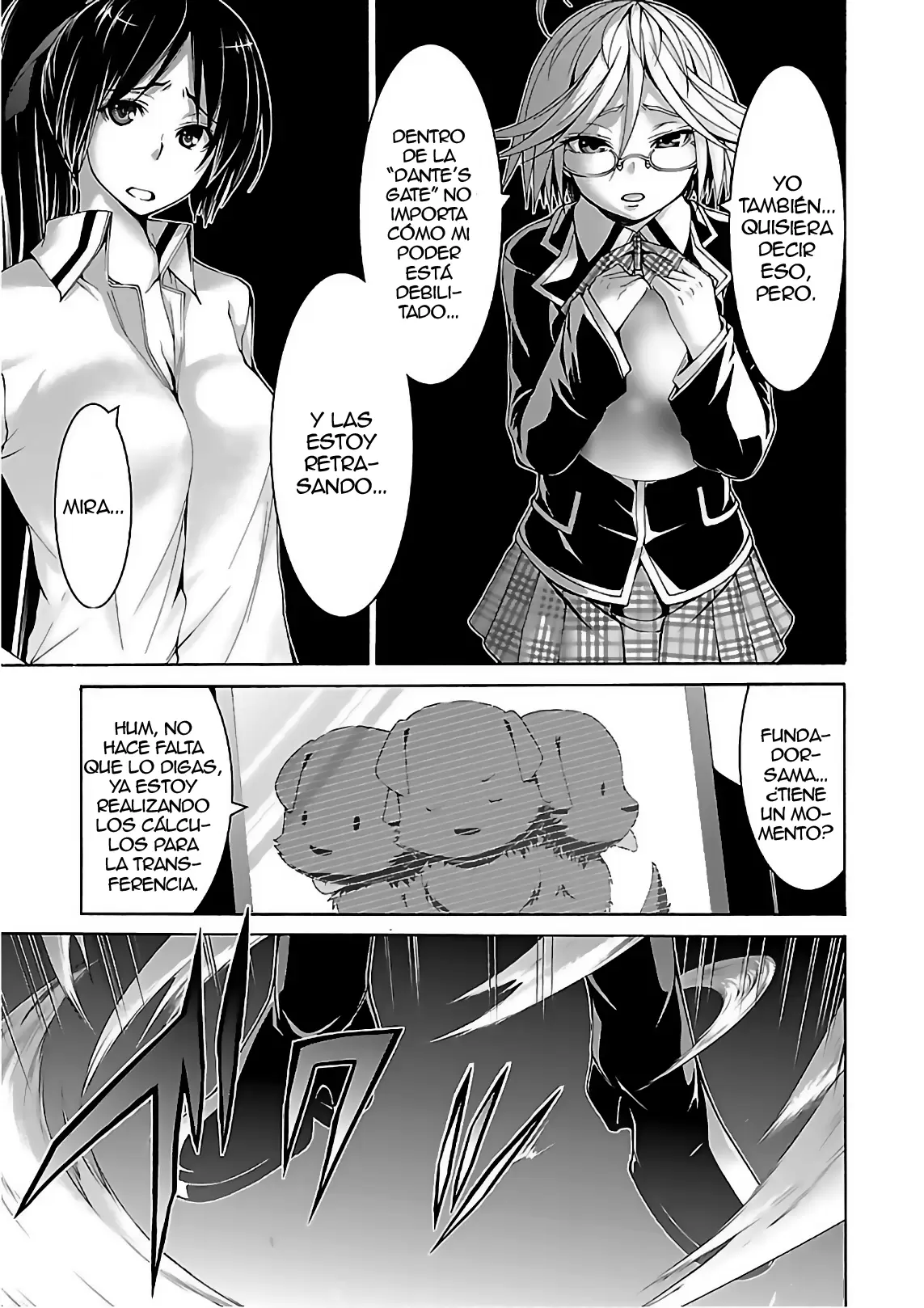 Trinity Seven capítulo 84, página 16