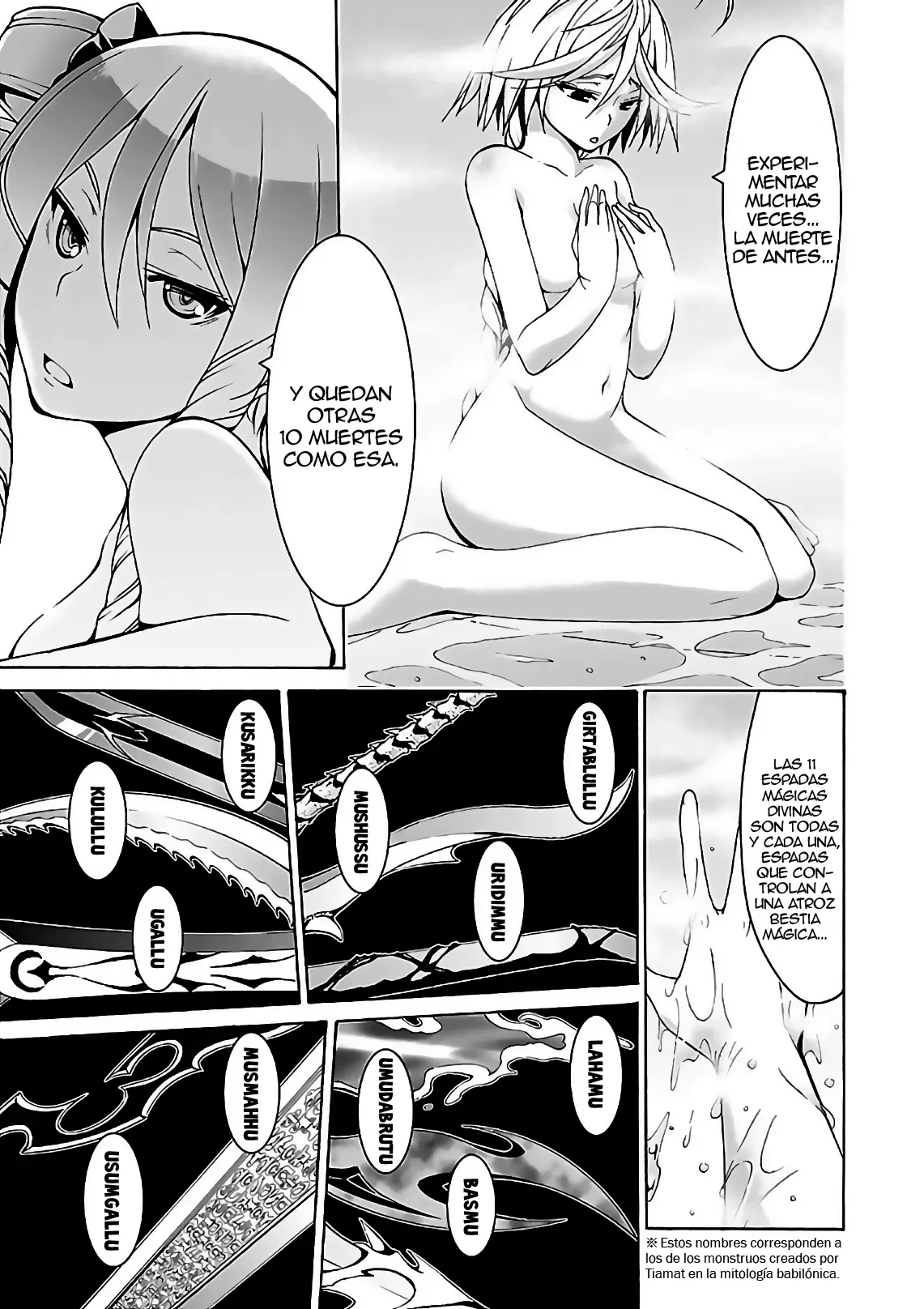Trinity Seven capítulo 85, página 12