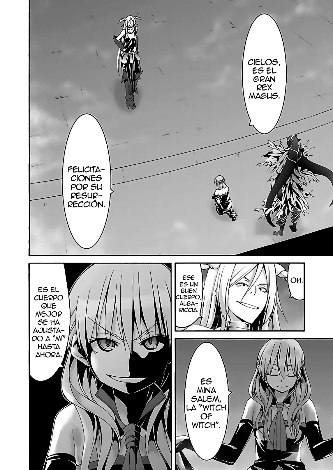 Trinity Seven capítulo 85, página 17