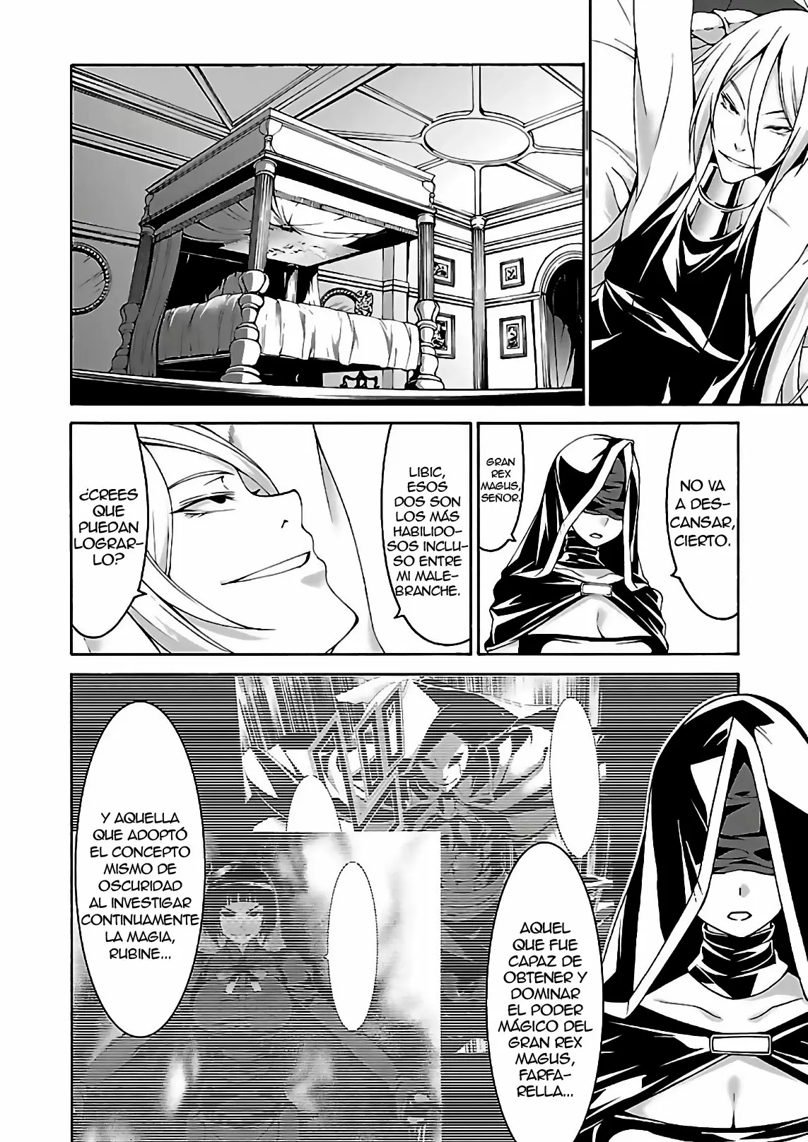 Trinity Seven capítulo 86.7, página 7