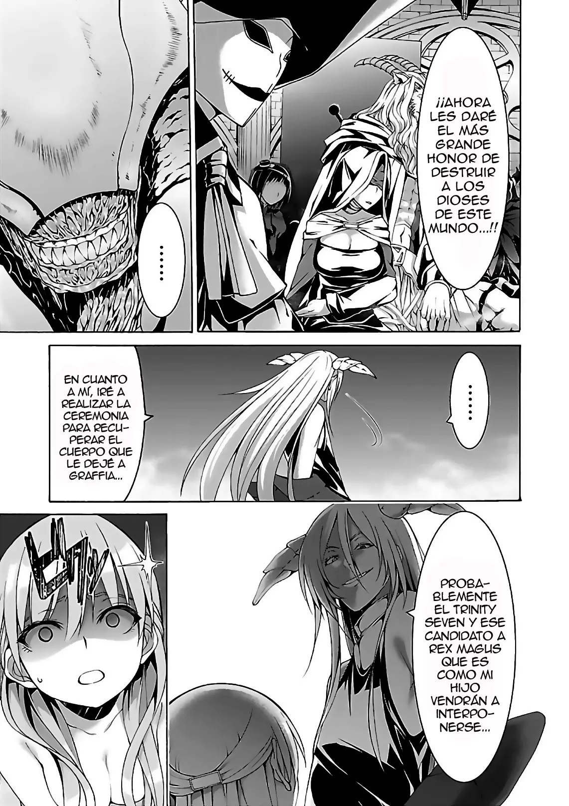 Trinity Seven capítulo 86, página 4