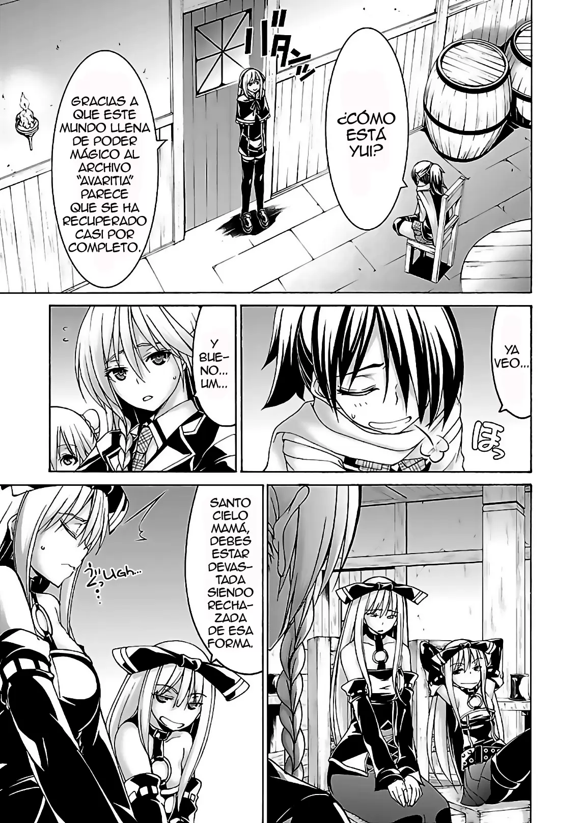 Trinity Seven capítulo 86, página 8