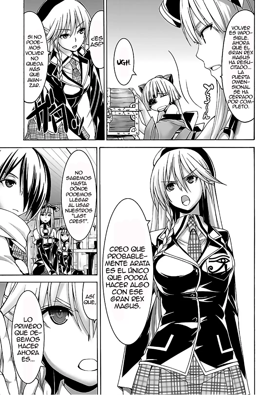 Trinity Seven capítulo 86, página 10