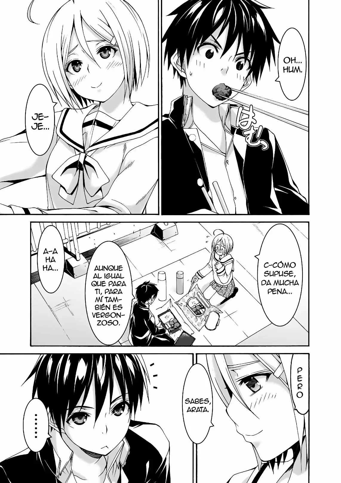 Trinity Seven capítulo 87, página 17