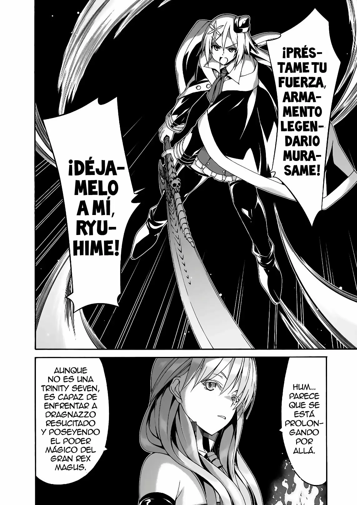 Trinity Seven capítulo 87, página 28