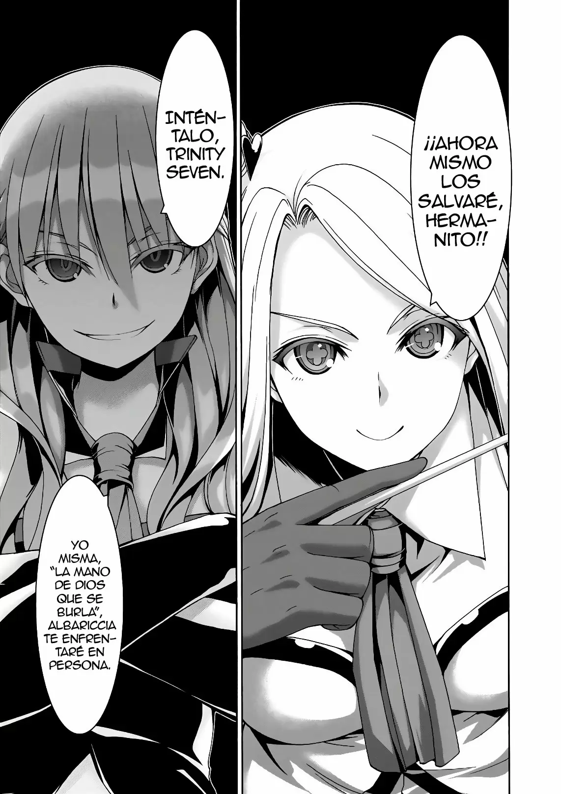 Trinity Seven capítulo 87, página 35