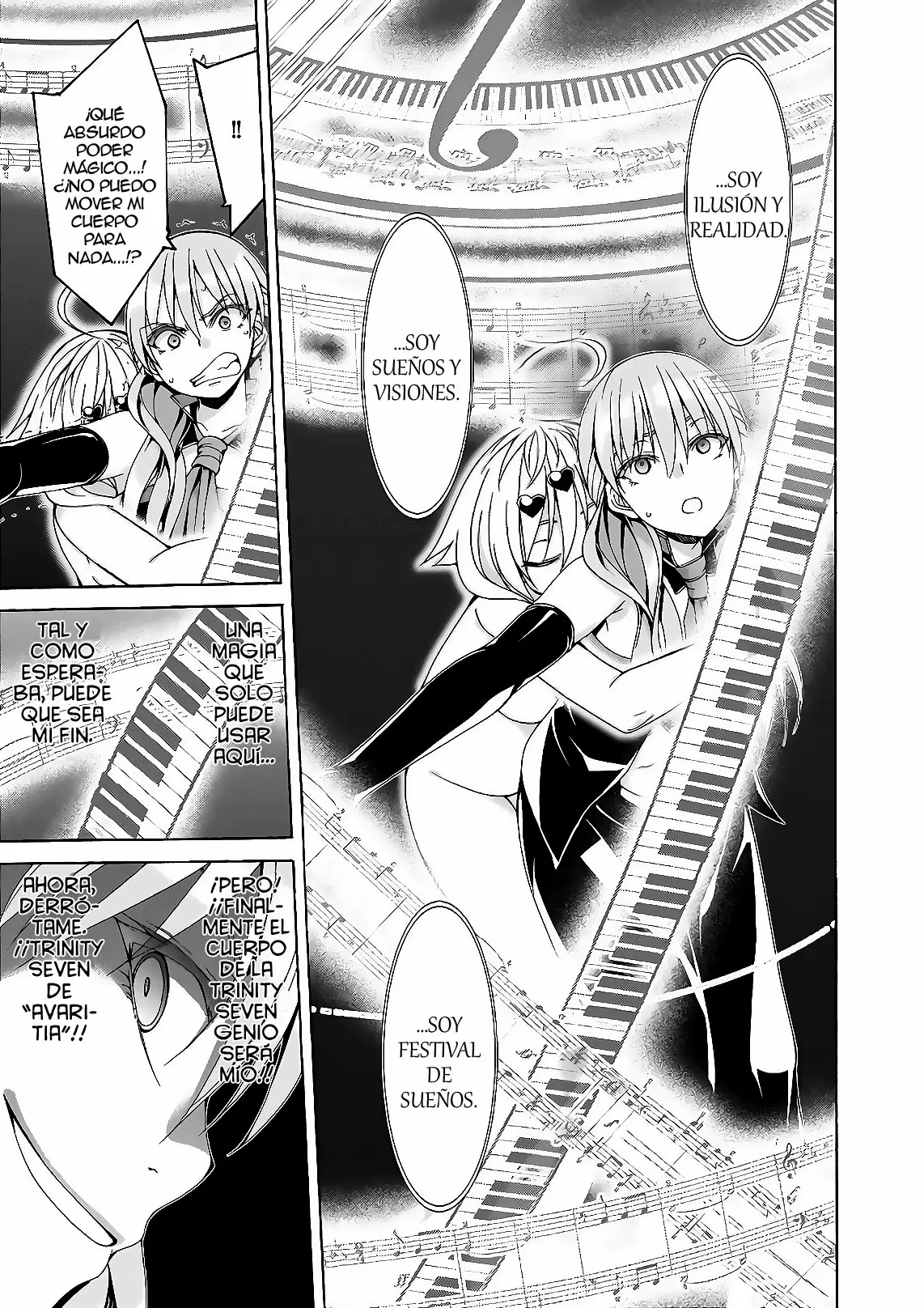 Trinity Seven capítulo 88, página 12