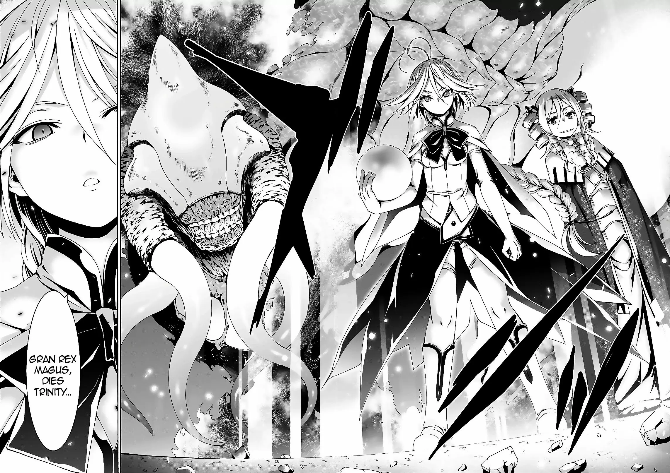 Trinity Seven capítulo 89, página 16