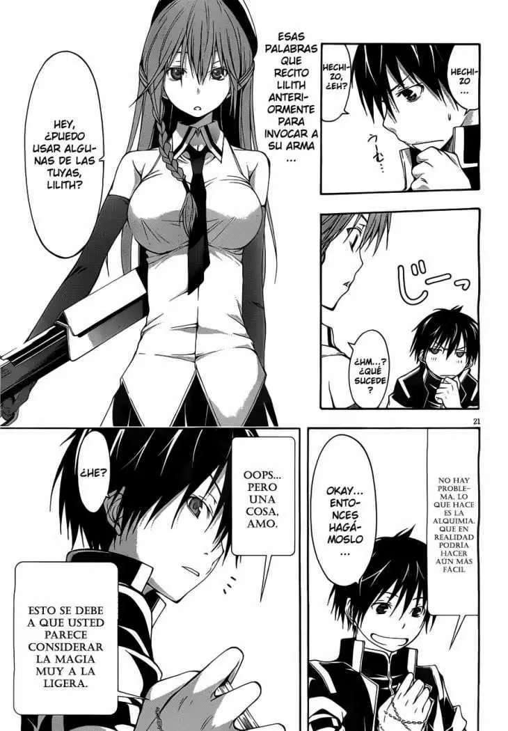 Trinity Seven capítulo 9, página 22