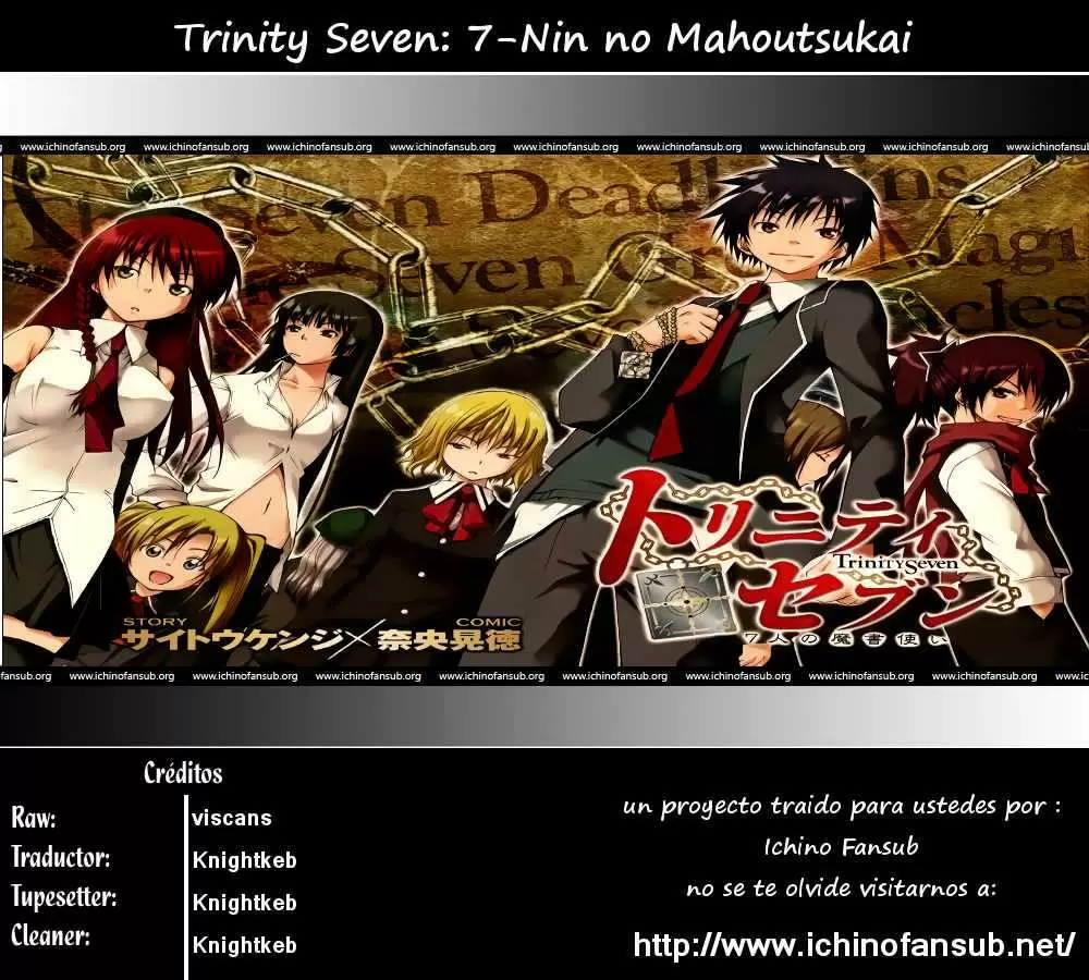Trinity Seven capítulo 9, página 35