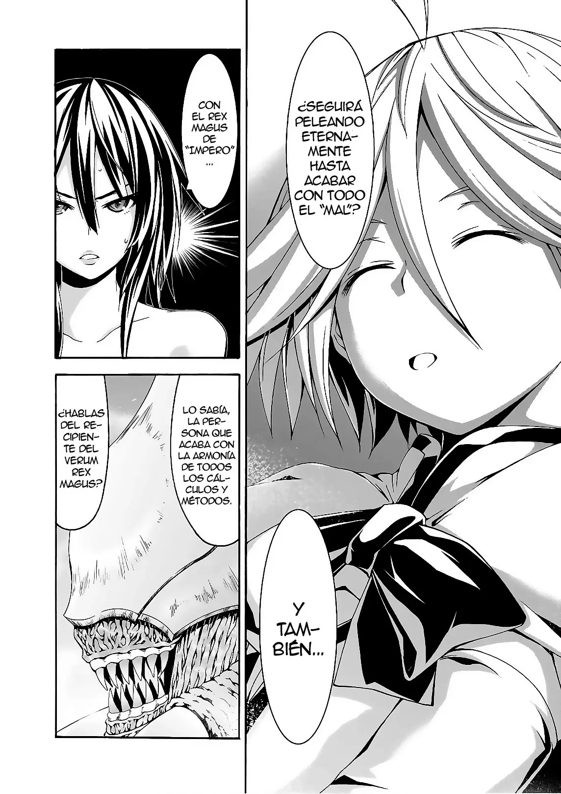 Trinity Seven capítulo 90, página 25