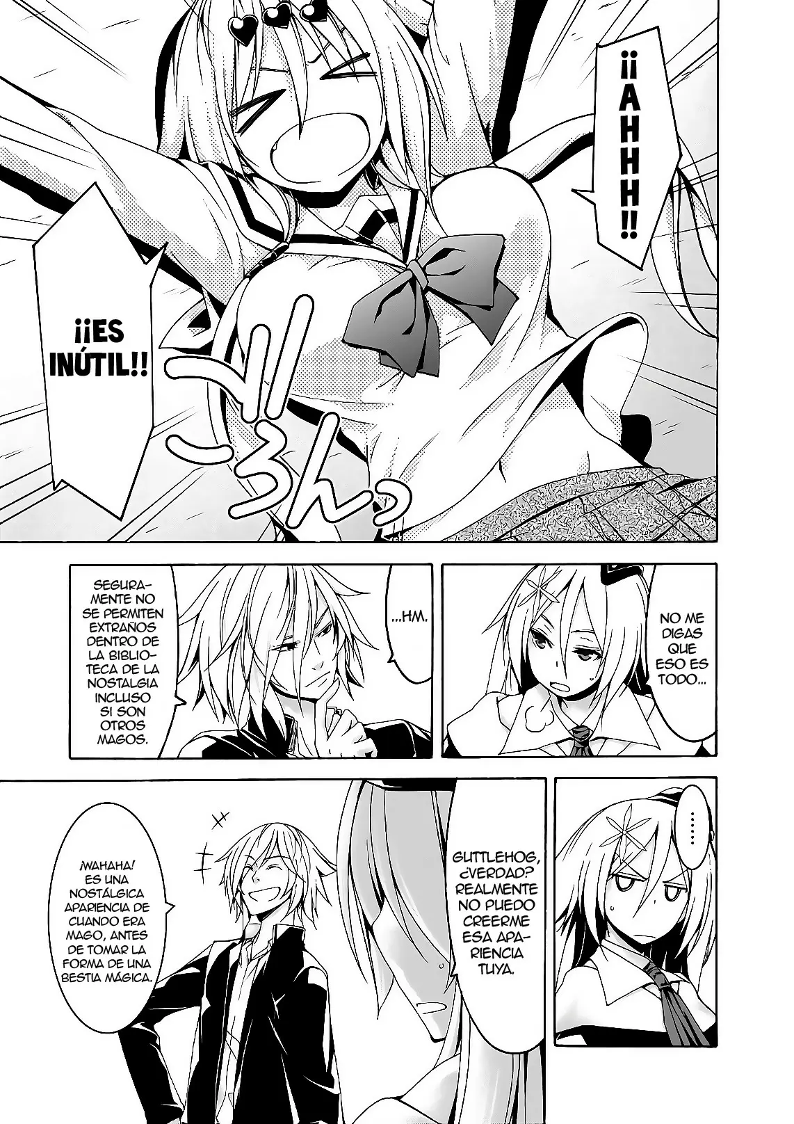 Trinity Seven capítulo 90, página 28