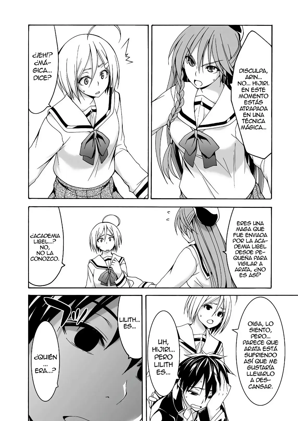 Trinity Seven capítulo 91, página 10