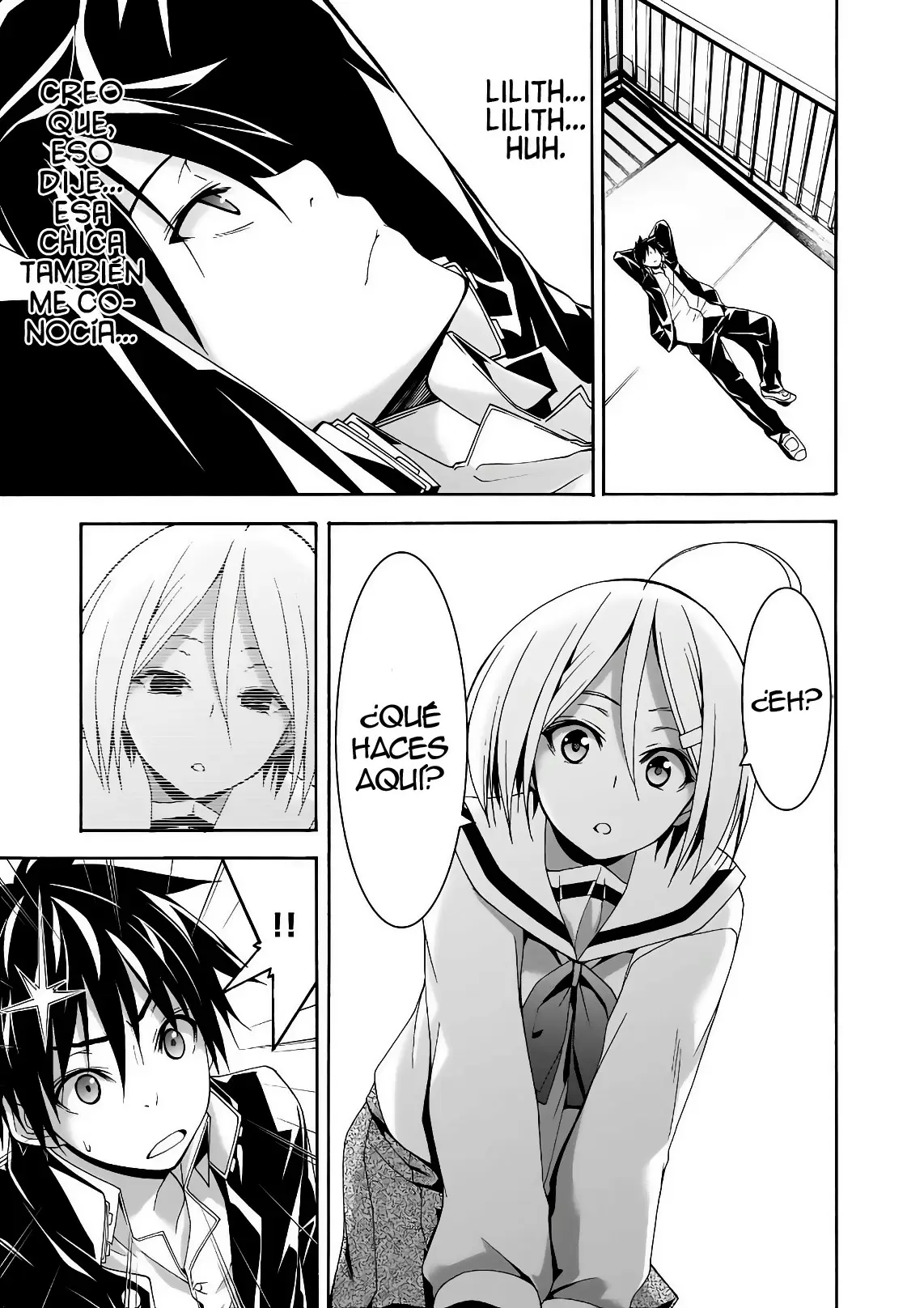 Trinity Seven capítulo 91, página 13
