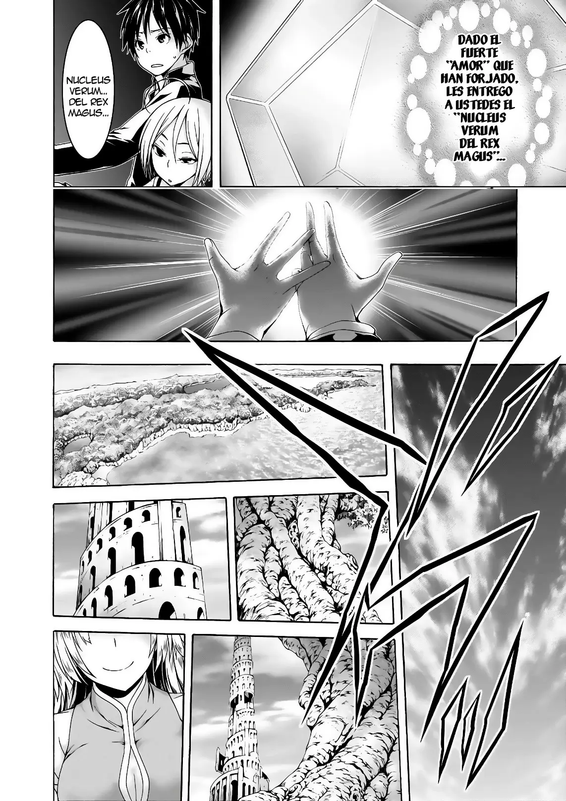Trinity Seven capítulo 91, página 34