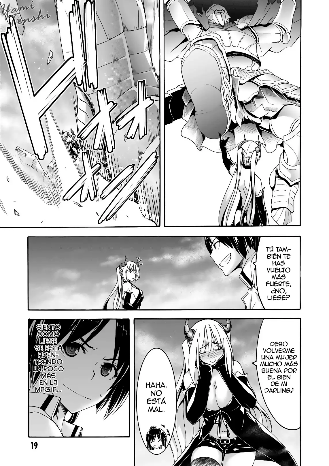 Trinity Seven capítulo 92, página 22