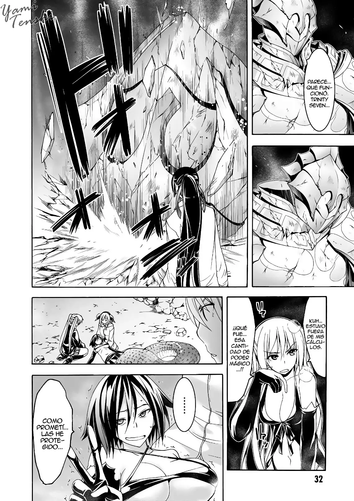 Trinity Seven capítulo 92, página 35