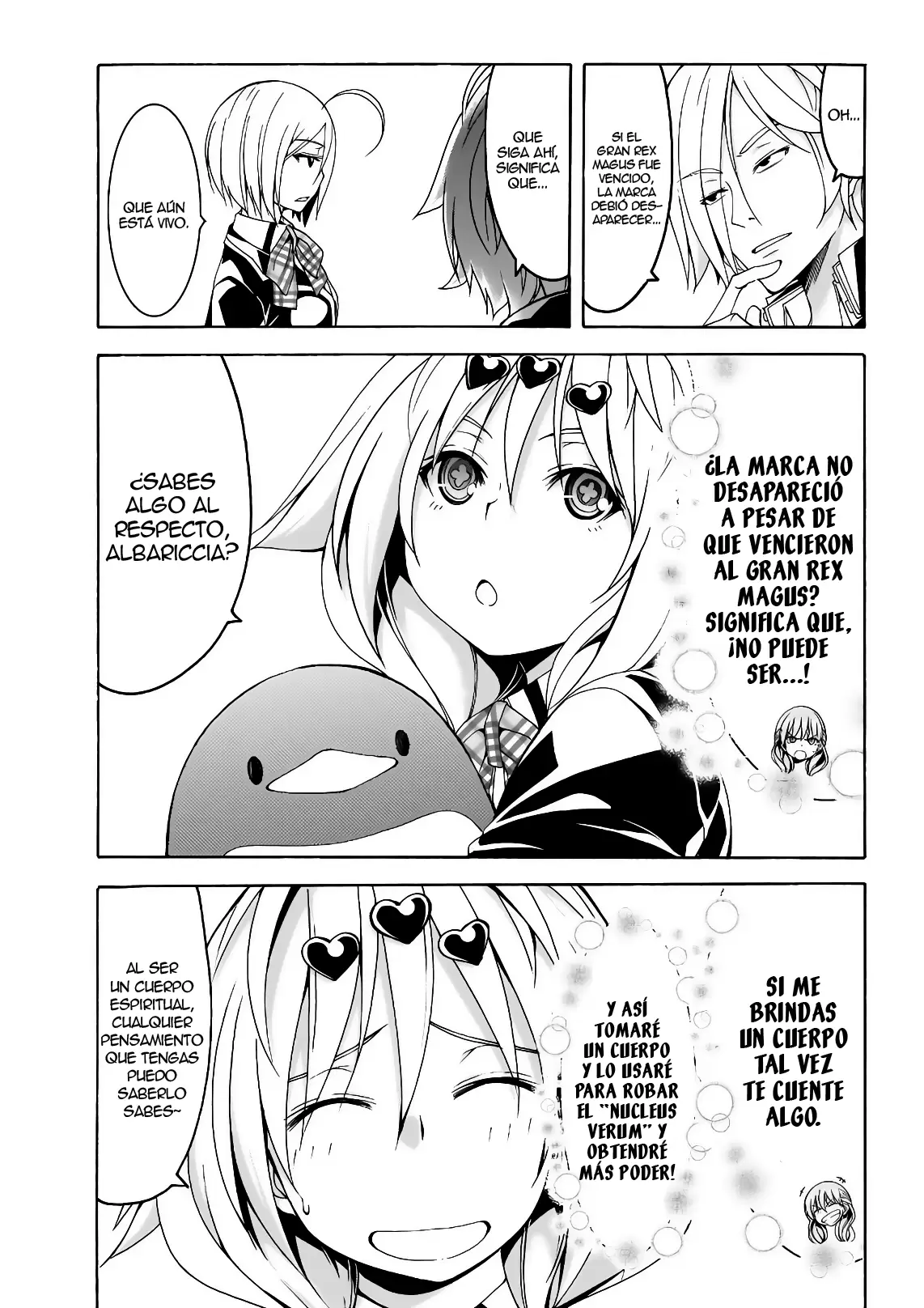 Trinity Seven capítulo 93, página 18