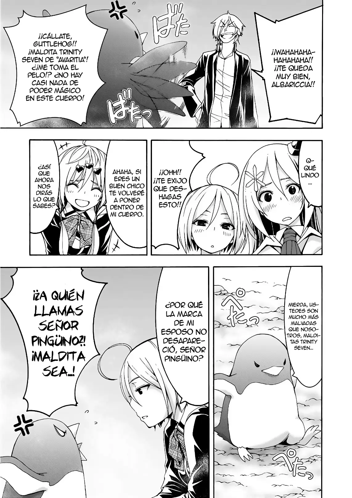 Trinity Seven capítulo 93, página 21