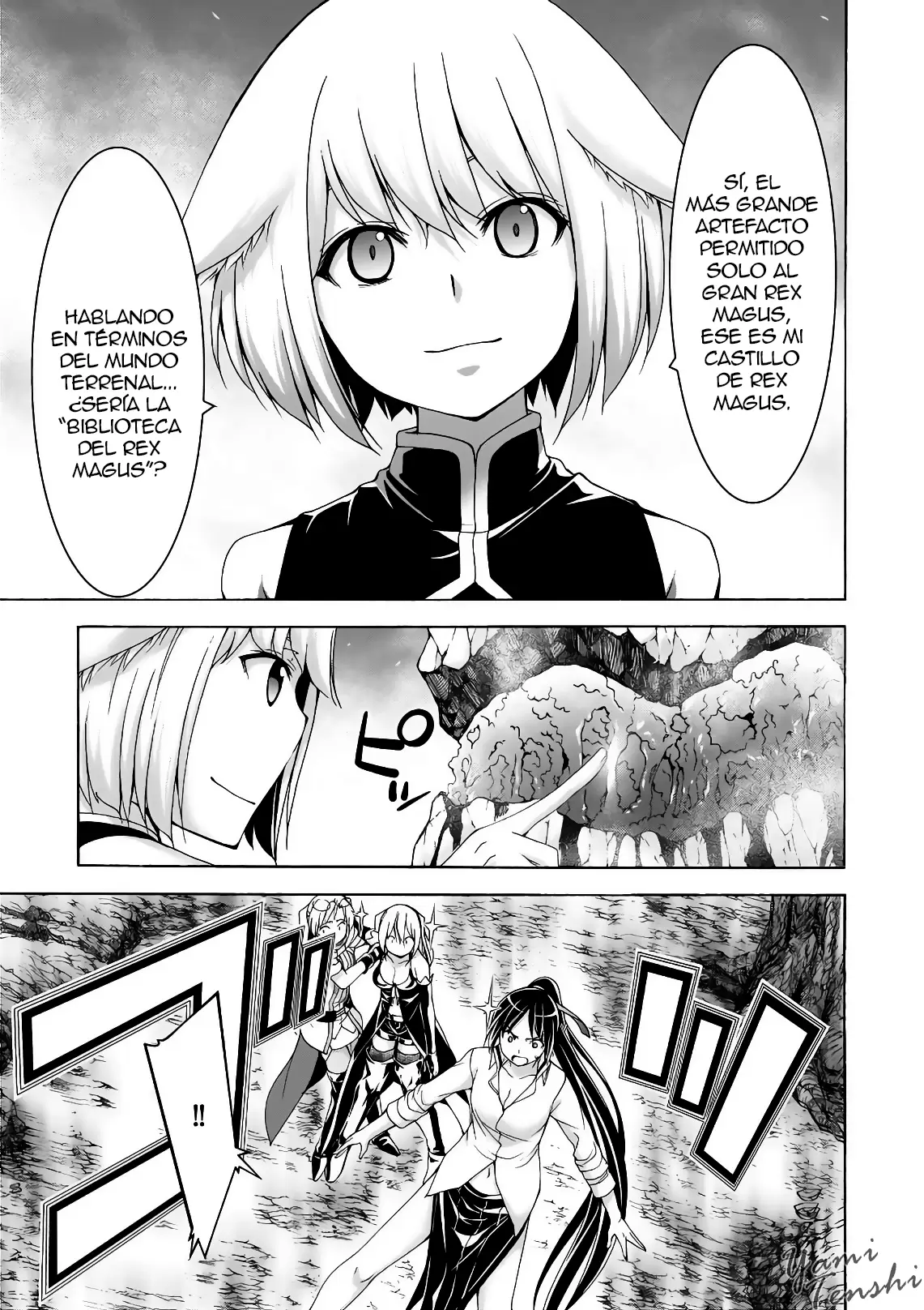 Trinity Seven capítulo 94, página 13
