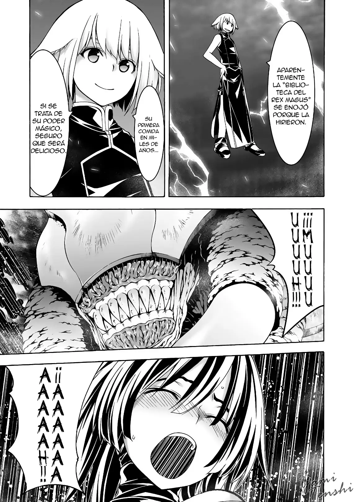 Trinity Seven capítulo 94, página 18