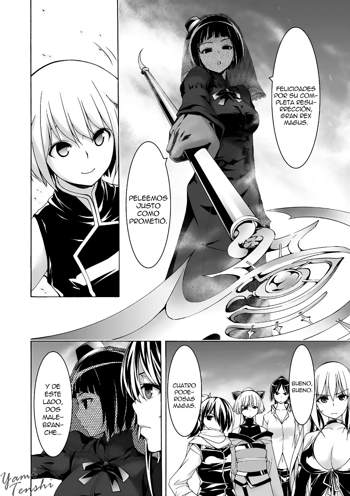 Trinity Seven capítulo 94, página 27