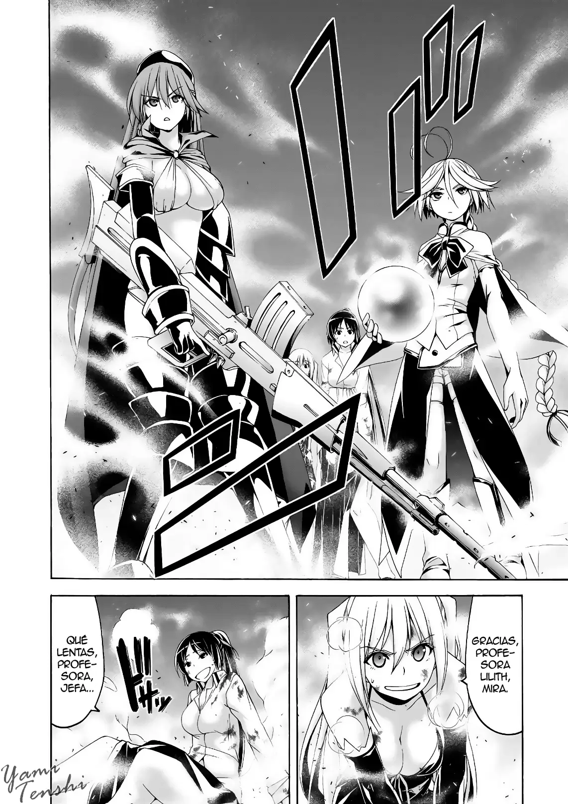Trinity Seven capítulo 95, página 17