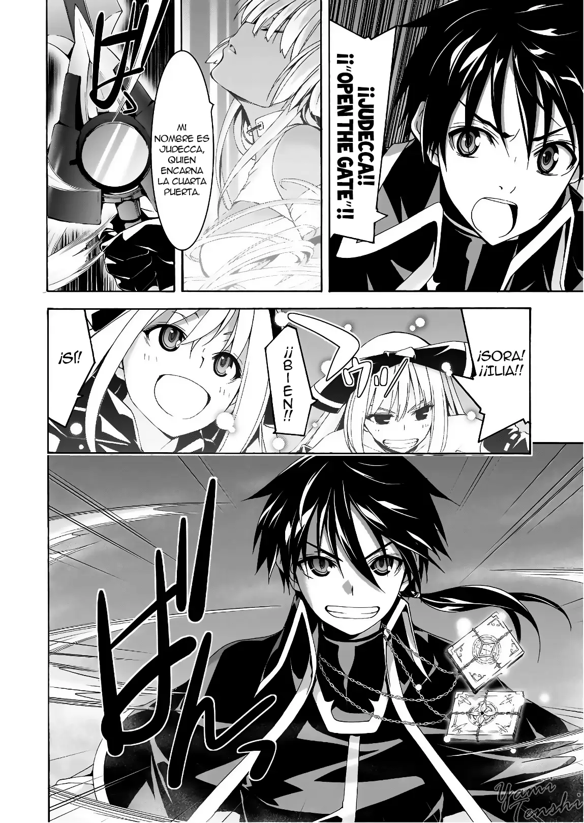 Trinity Seven capítulo 96, página 4