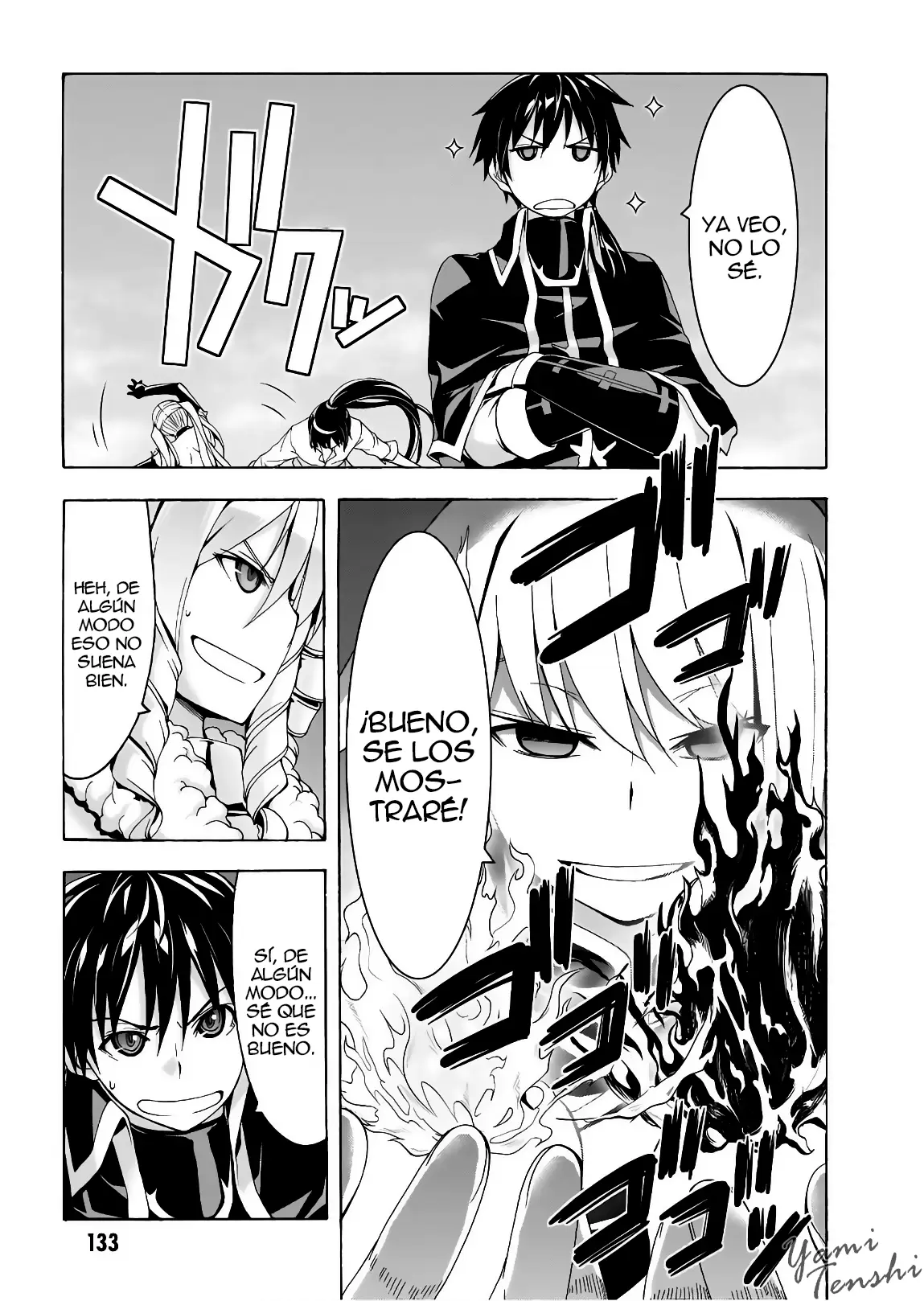Trinity Seven capítulo 96, página 11
