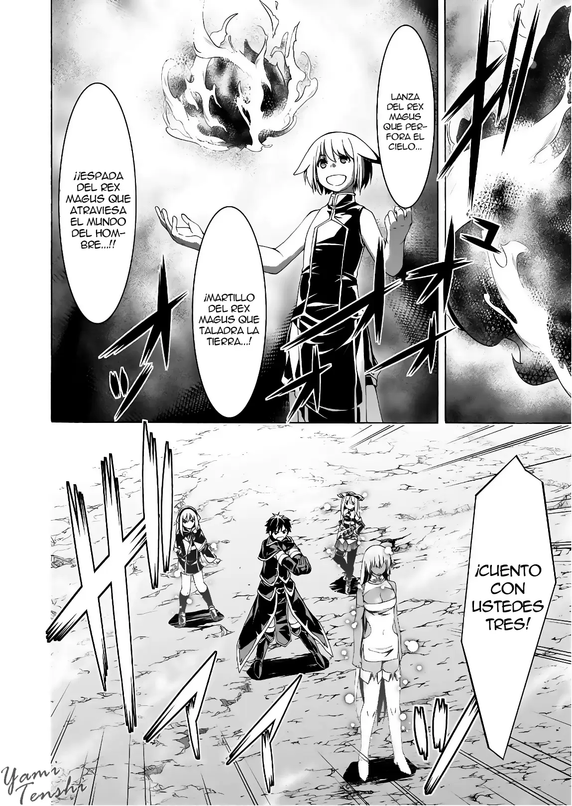 Trinity Seven capítulo 96, página 12
