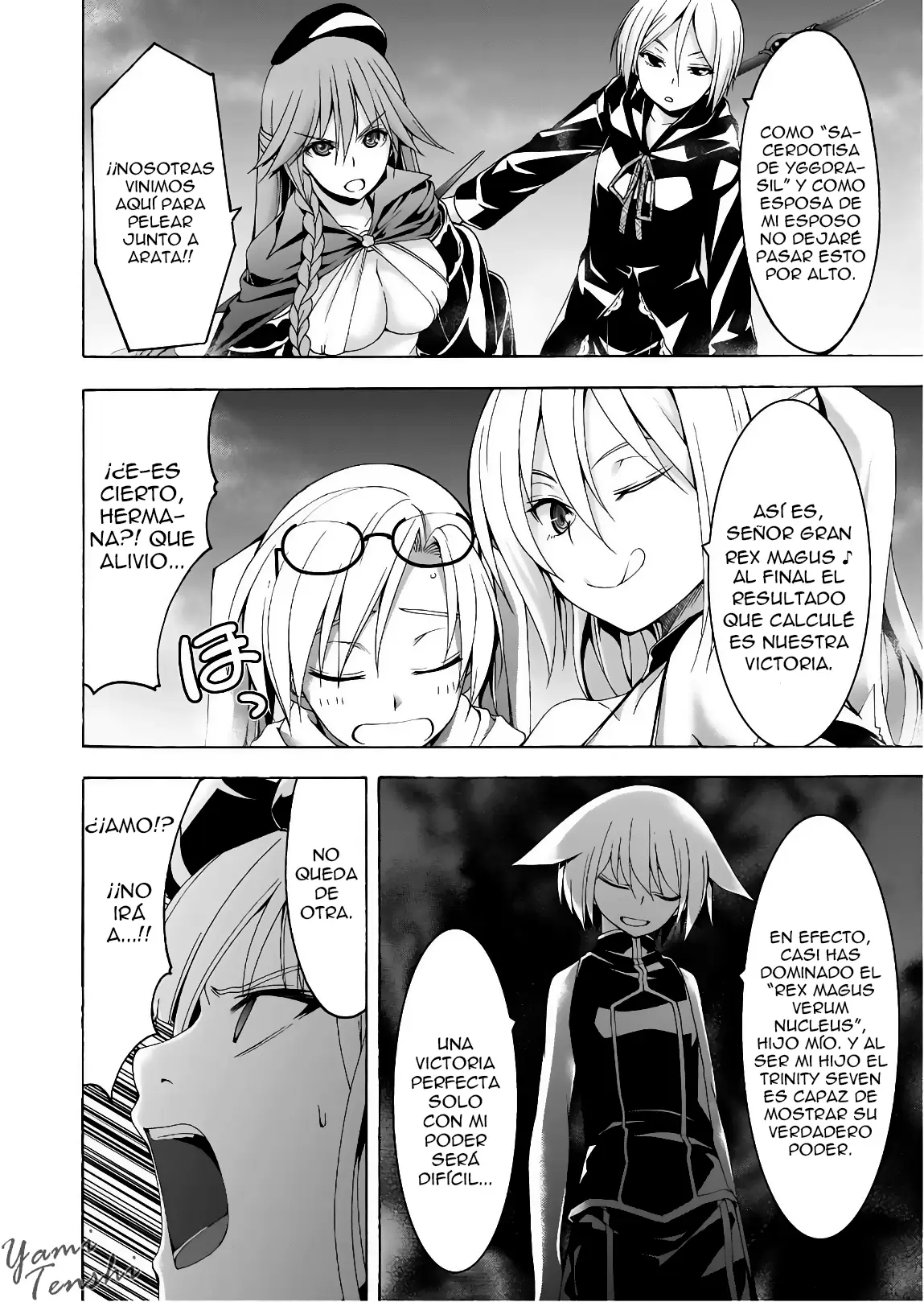 Trinity Seven capítulo 96, página 20
