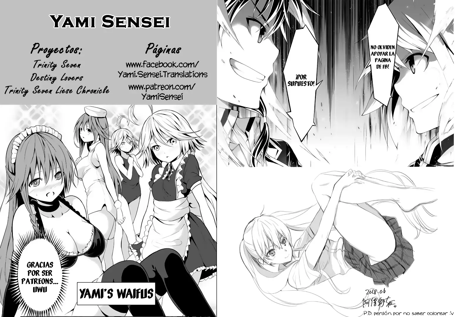 Trinity Seven capítulo 96, página 39