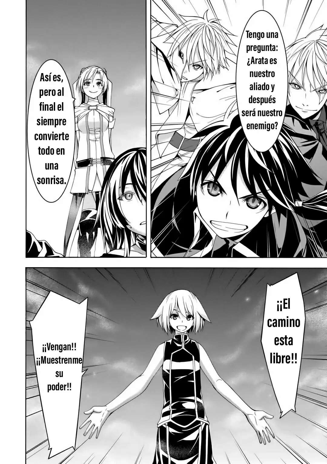 Trinity Seven capítulo 97, página 14